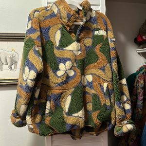 Parks Project Zion Narrows Sherpa Pullover / Multi Color / Large / Unisex